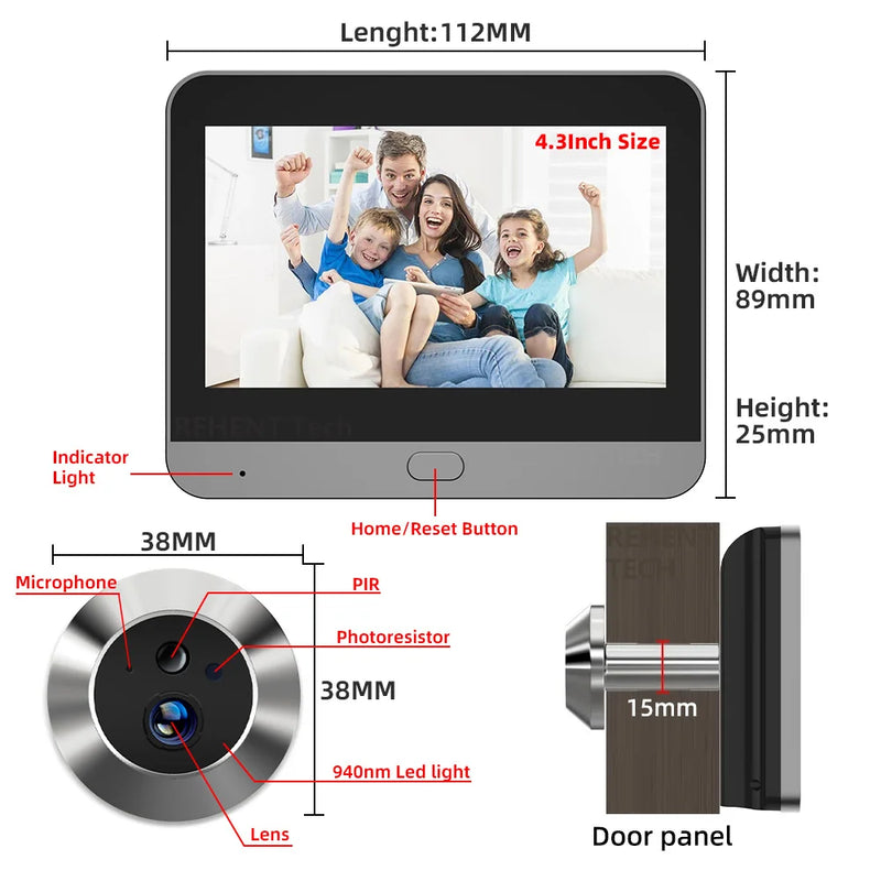 CAMPAINHA INTELIGENTE COM VISOR